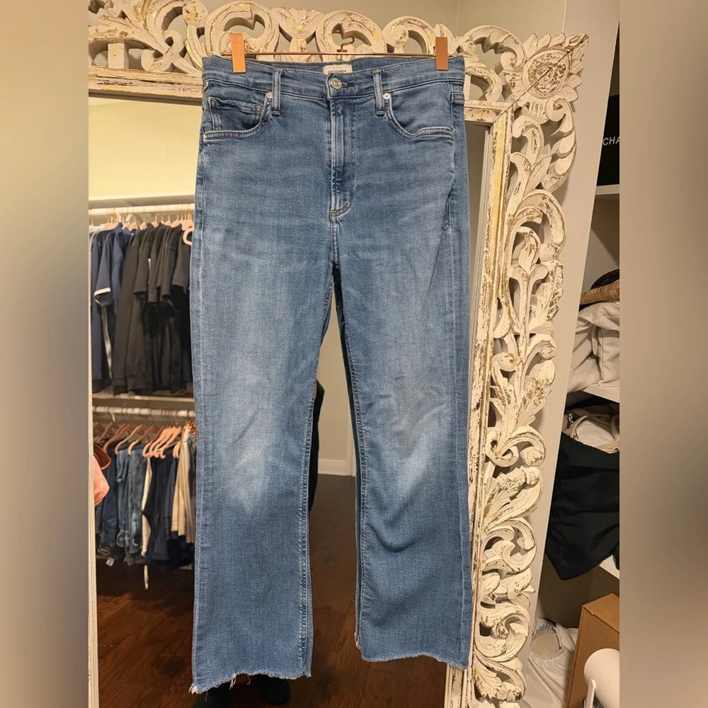 CITIZENS OF HUMANITY Isola Cropped Boot Jean Lawless Size 27 - Picture 4 of 8